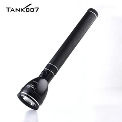 Aluminum Alloy LED Flashlight Electricity Display Outdoor Waterproof 2*18650 Rechargeable Battery Large Capacity Long Life