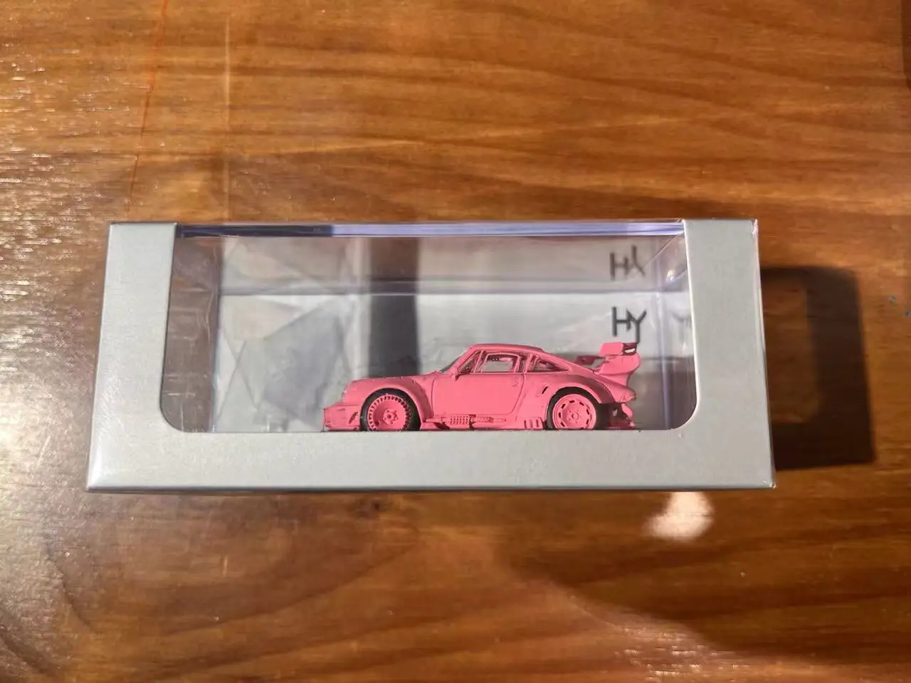 

DCM 1:64 RWB 964 розовая широкотеловая гоночная спортивная модель, литый под давлением коллекционный автомобиль, ограниченная серия, хобби-игрушки