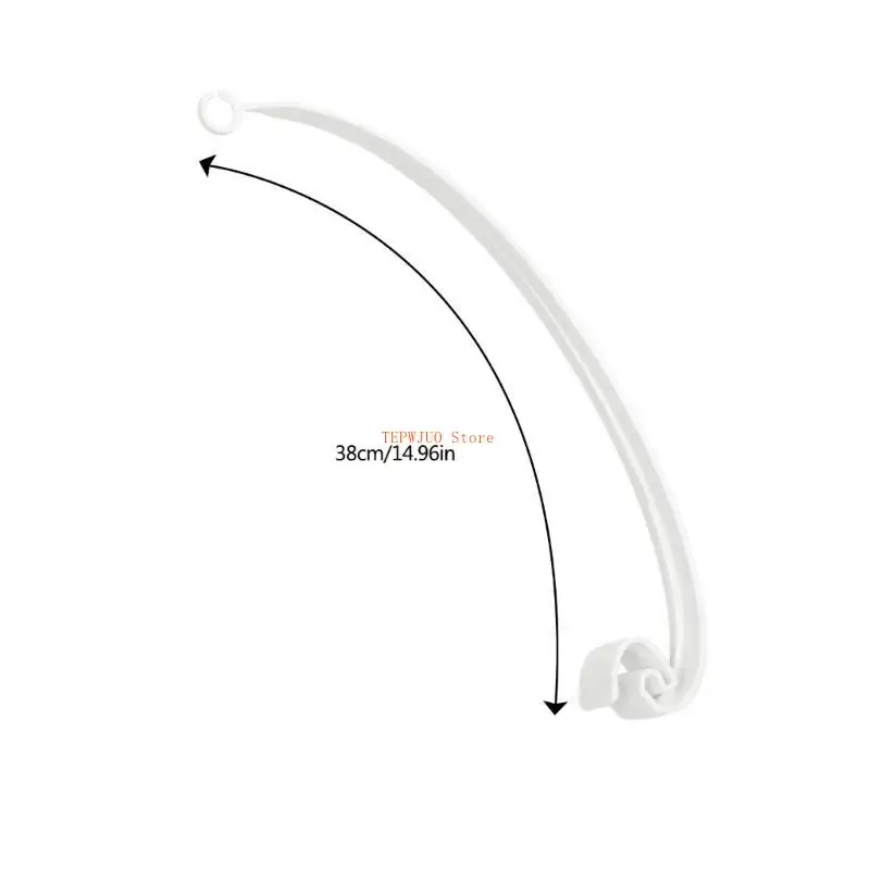 U50F Babystuhl, Spielzeugstange, Zubehörhaken aus Kunststoff für die Unterhaltung und Entwicklung von Kleinkindern