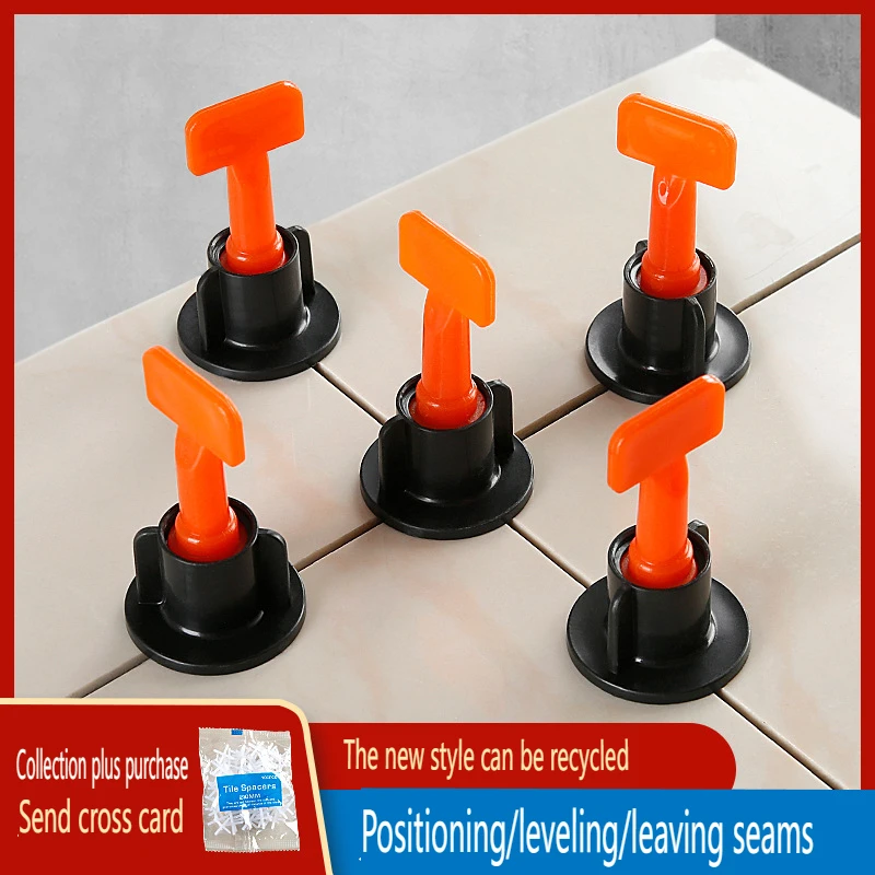 

Popular Tile Leveler, T-shaped Paving Floor Tile Wall Tile Assistant, Plastic Card Positioning Aid New Tool Hot Push