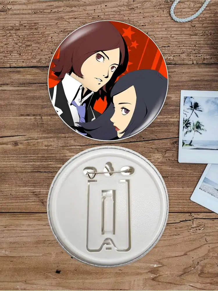 Suou Tatsuya Game Anime Character Soft Button Badge Brooch anchor Peripherals Pin Lapelinsignias personalizables Fashion view 6