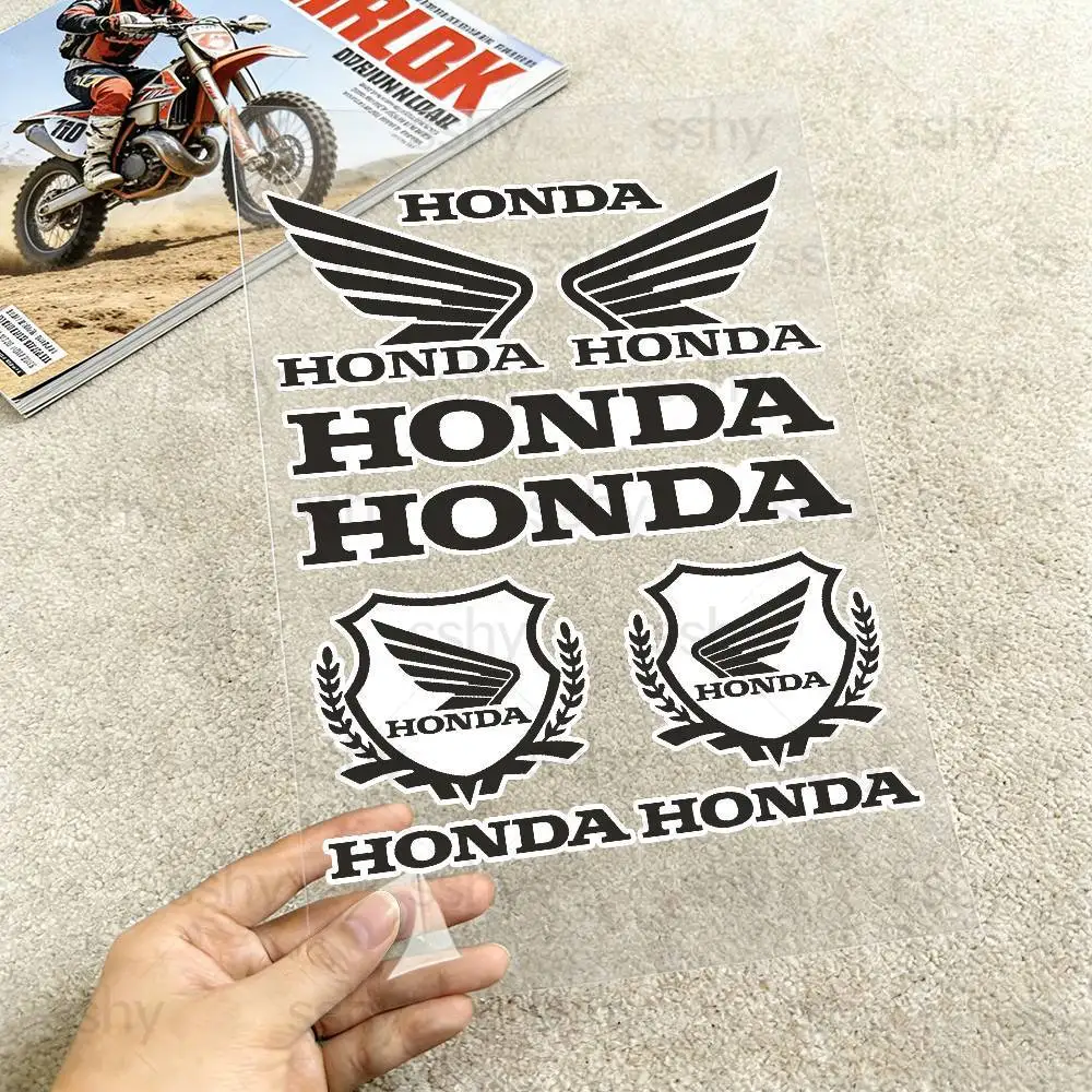 For Honda 18 Colors Reflective Motorcycle Stickers, 3M Safety Warning At Night In The Dark Scooter Helmets