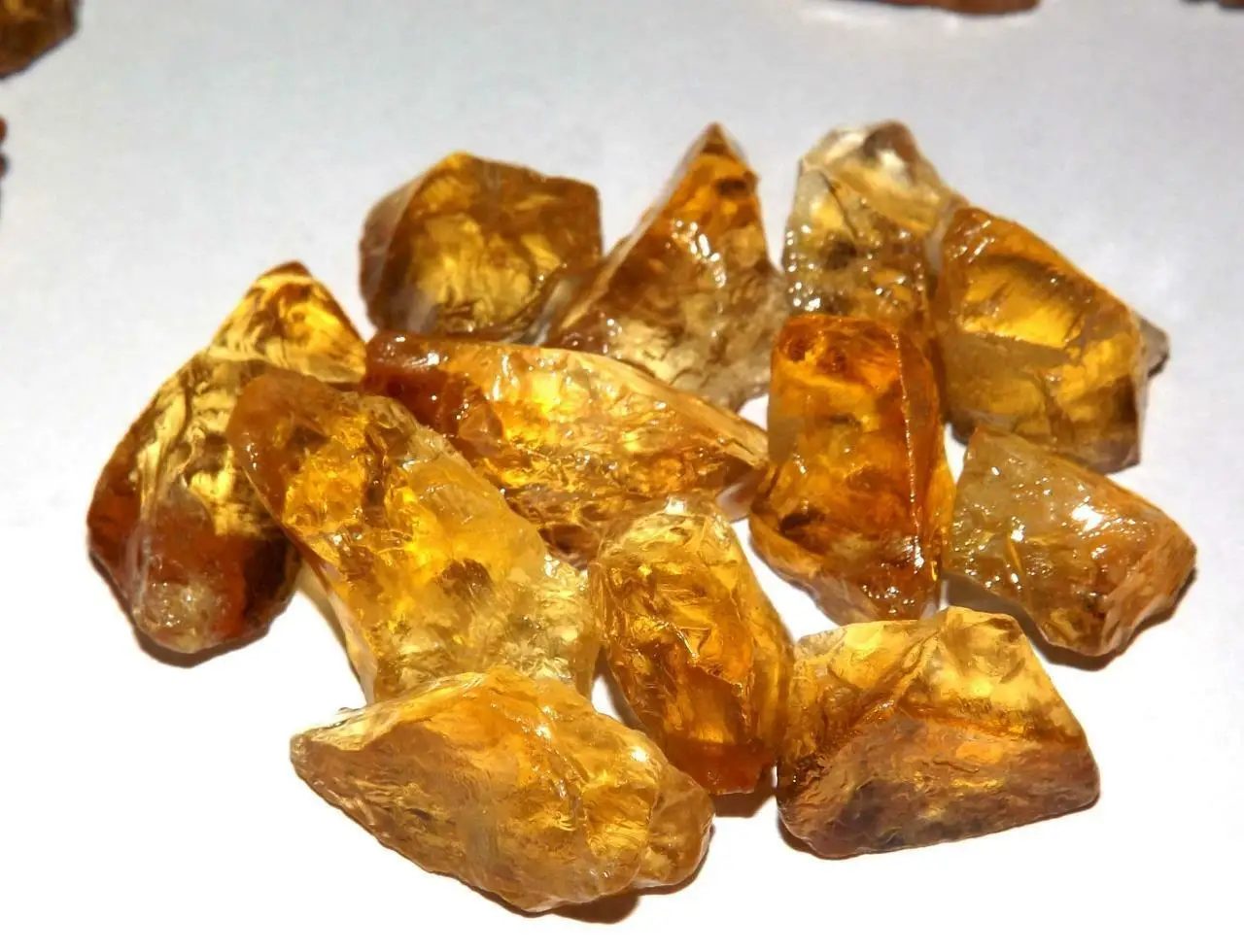 100g Natural Citrine Rough Gemstone Specimen