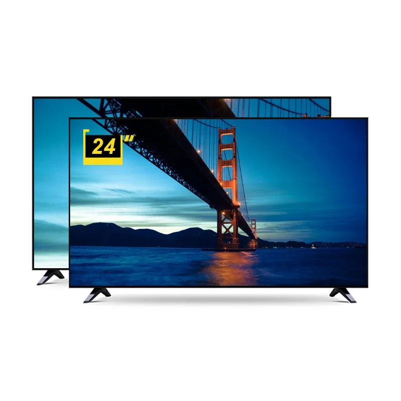 

High end customized TV STLF ZJWBest Price Narrow Screen 24 32 40 43 50 55 65 Inch LED Smart Tv Customize Frame and Package