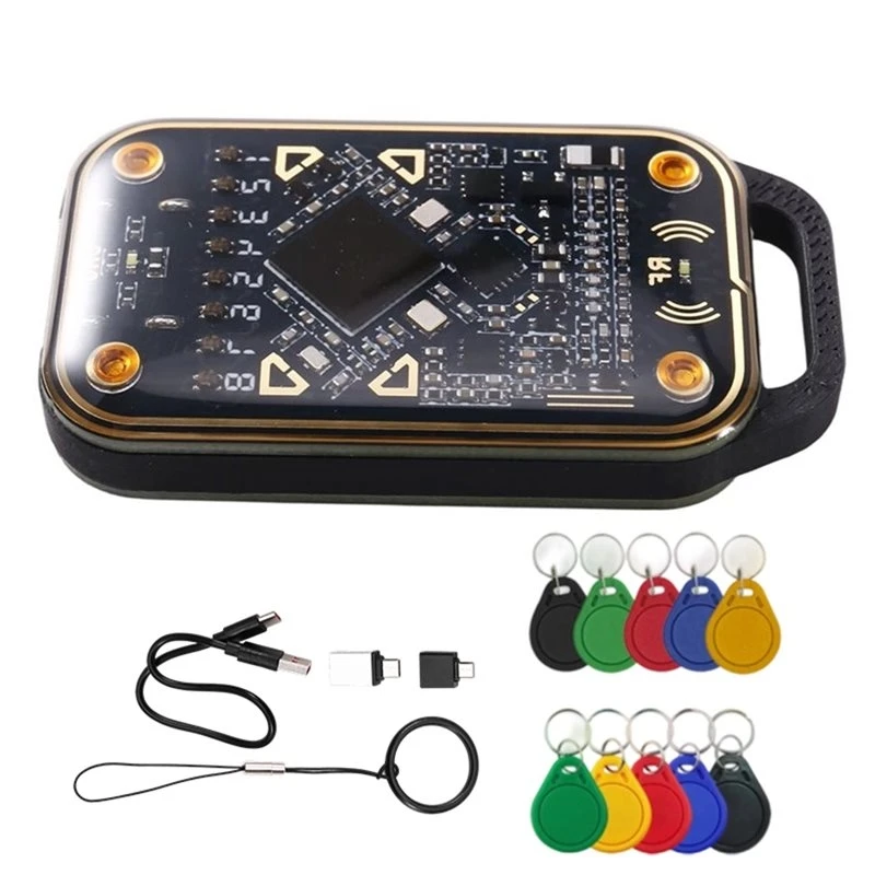 RISE-Chameleon V3.0 RFID Smart Chip Emulator+5XUID/CUID Keychain
