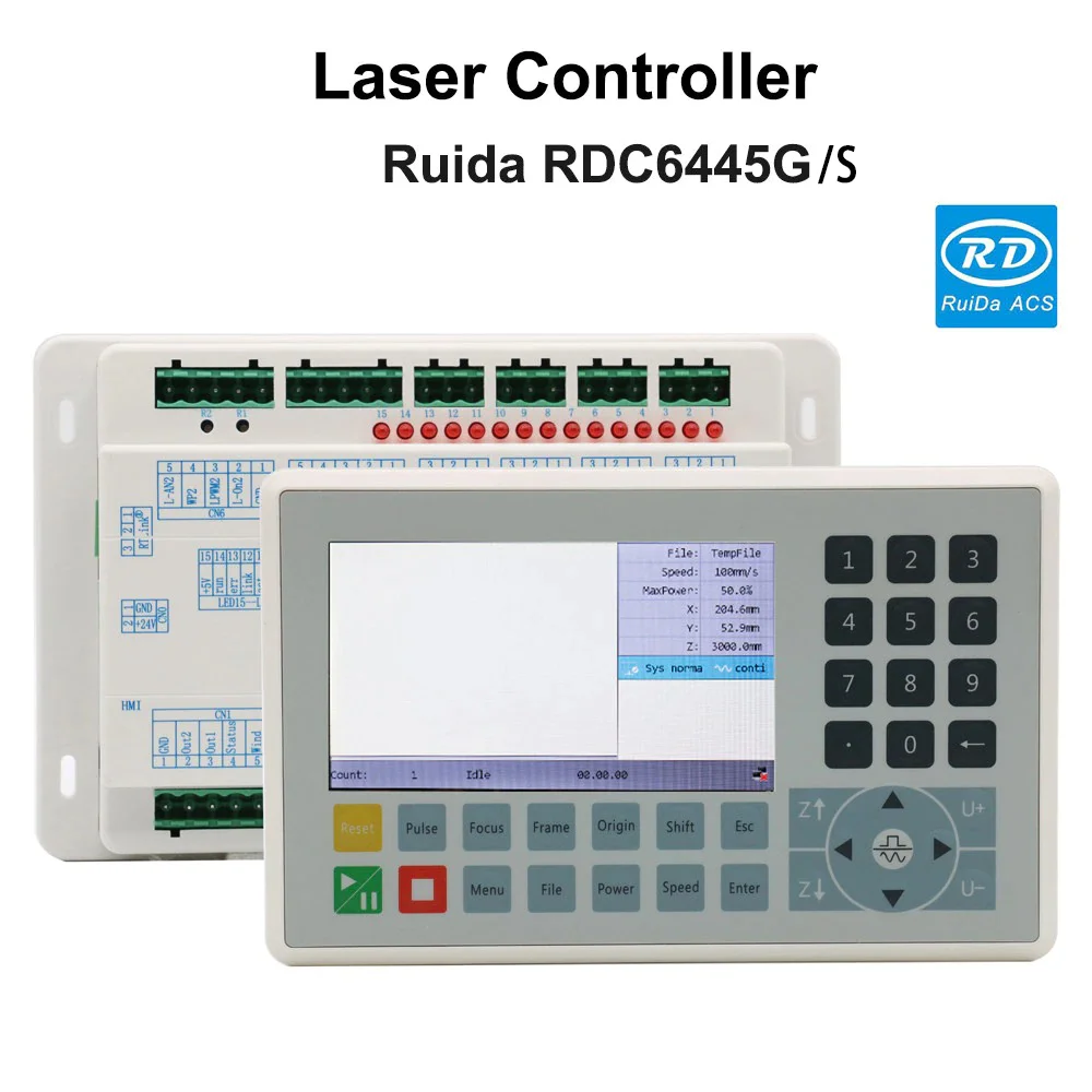 

RDLC320-A RDC6332G Laser Cutting Controller System Motherboard Set RDC6445S Ruida RDC6442S High-Speed Motion Control Card