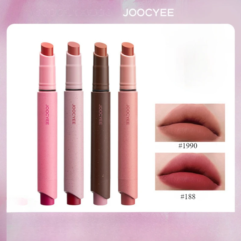 

Joochee Cosmetics Pink Mist Lipstick Pen Lipstick Matte Mist Flour Brown Autumn Winter Long-lasting Easy To Wear Beauty Makeup