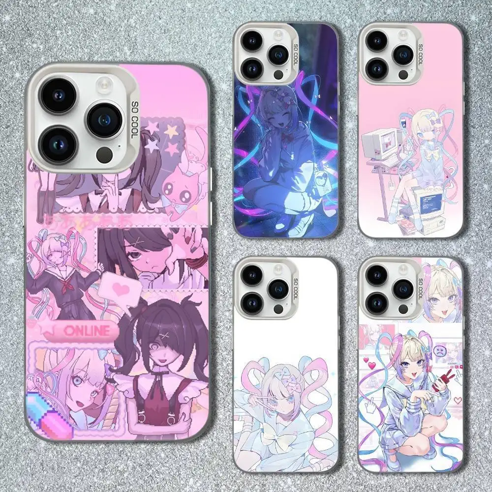 

Game N-Needy Girl O-Overload Phone Case For iPhone 13,15,14,16,12,11,Mini,MAXXS,Pro,SE, White Matte Shockproof Cover