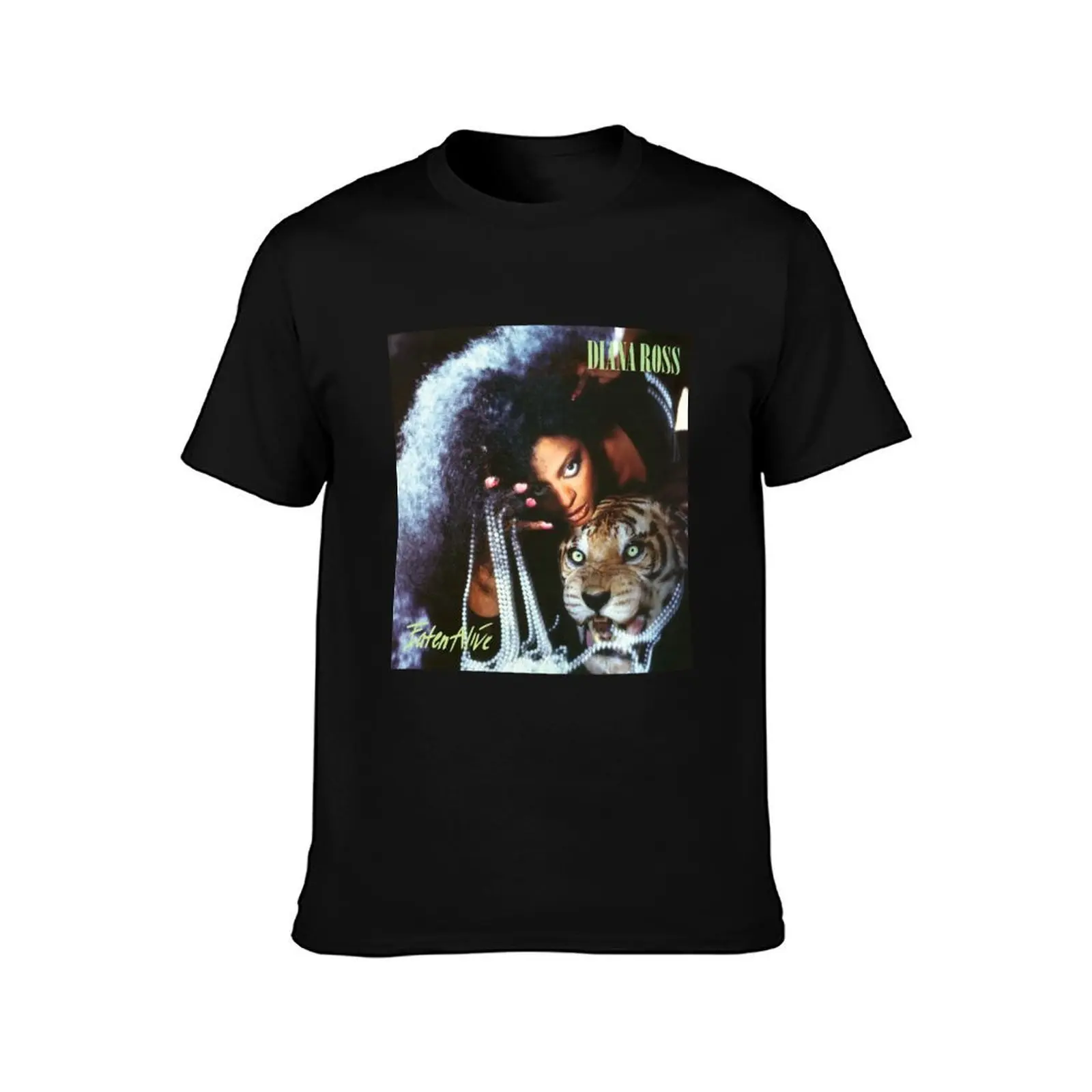 Diana Ross eaten alive T-Shirt Summer Casual Cotton Tee Oversized Streetwear Tops Vintage Graphic Print Unisex Men Women
