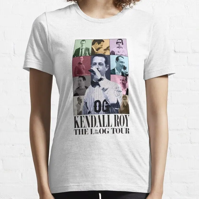 

Kendall Roy The Eras Classic Tour Retro, Vintage Graphic Unisex summer T-shirt Cotton fashion couple clothes