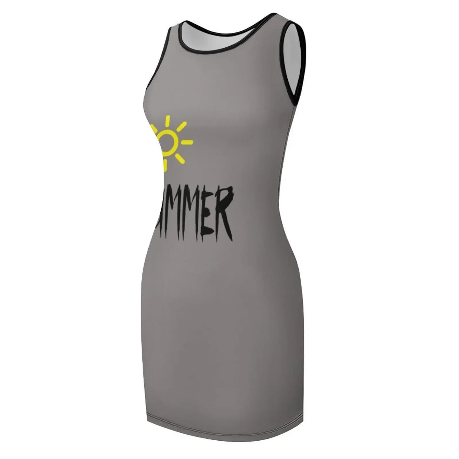 Sommer T-Shirt, Summer Sleeveless Sundress summer outfits for women 2025 Evening dresses summer dress women 2025