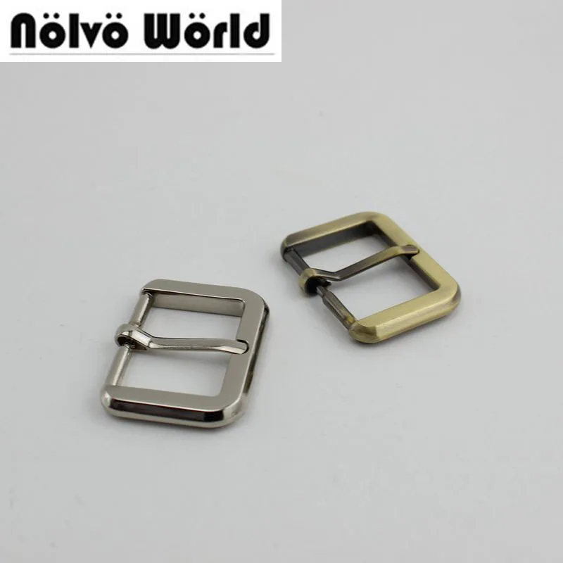 

50pcs Inner 25mm High quality Polished silver color turnbuckle zinc alloy square pin buckle bags/belts buckles