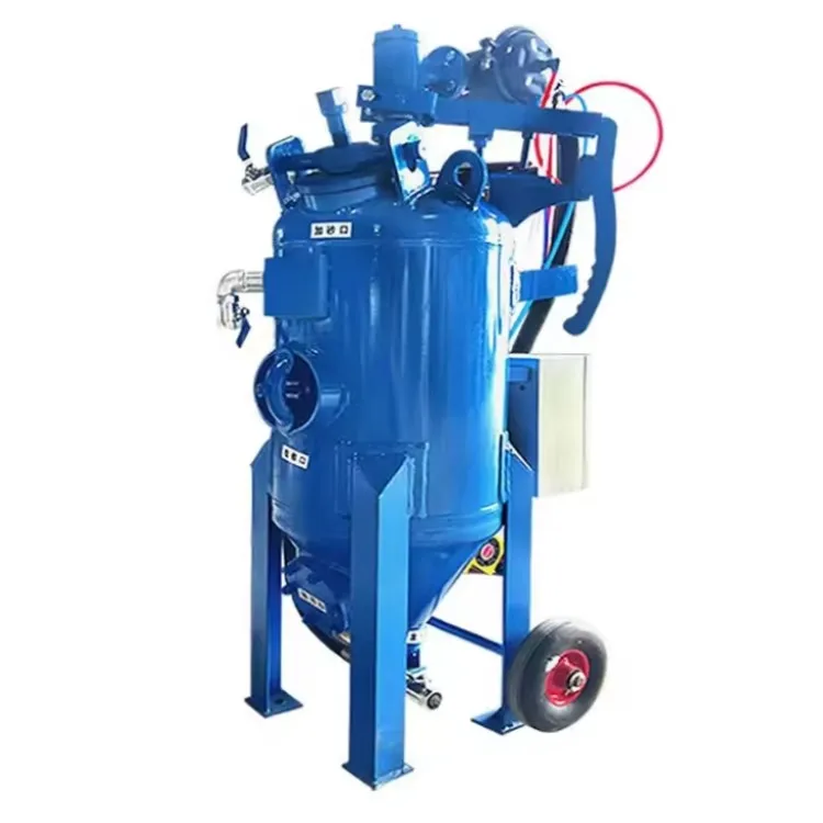 Time Saving Stainless Steel Wet Dustless Sandblaster Sand Blasting Equipment Sandblasting Machine