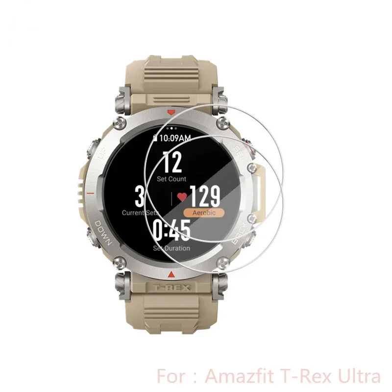 Tempered Glass For Amazfit T-Rex Ultra Screen Protector Protective Glass For Amazfit T-Rex 2 Rex ultra Clear Glass Film