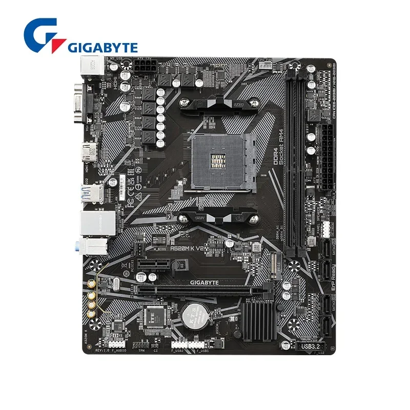 New GIGABYTE A520M K V2 Micro-ATX