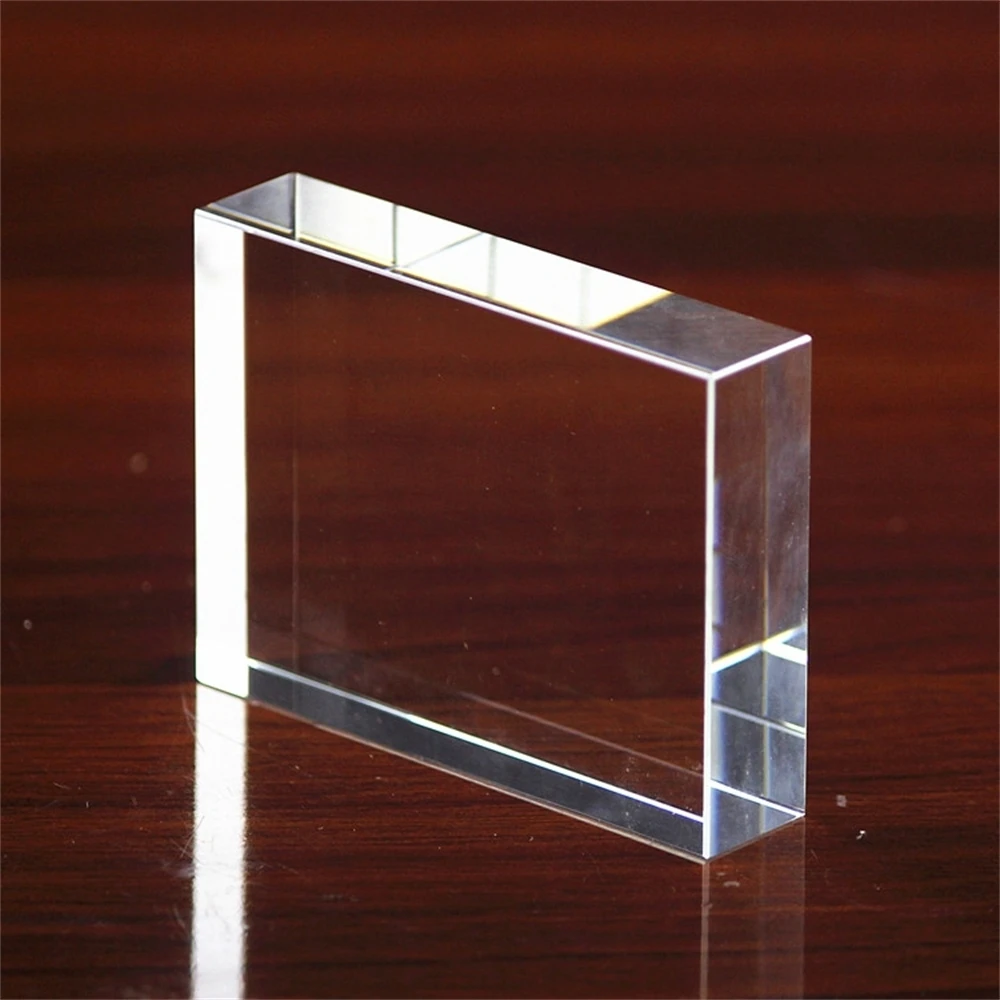 10x10x3cm Square Acrylic Block Stamp Block Stamping Tools For Diy Clear Acrylic Sign Holder