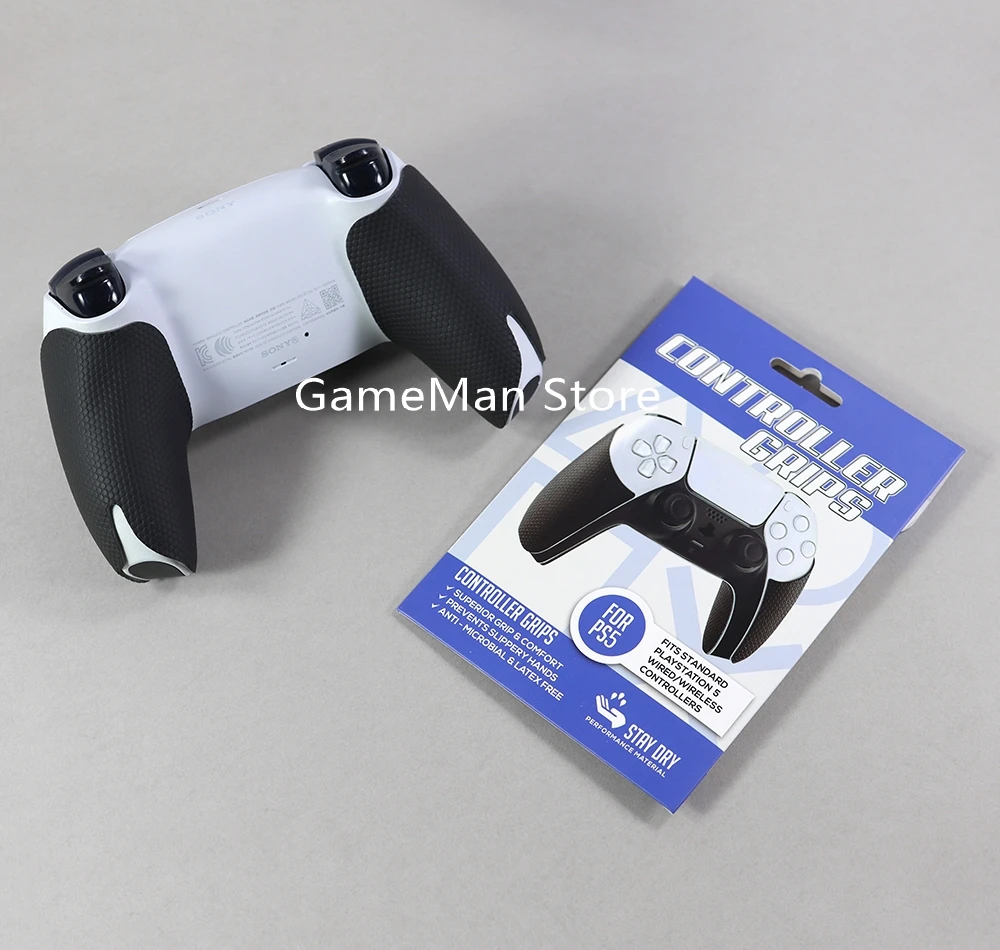 1 مجموعة يمنع زلق الأيدي المضادة للميكروبات اللاتكس الحرة ل PS4 PS5 تحكم القبضات عصا التحكم الحبار قبضة اليد SquidGrip ملصق #5