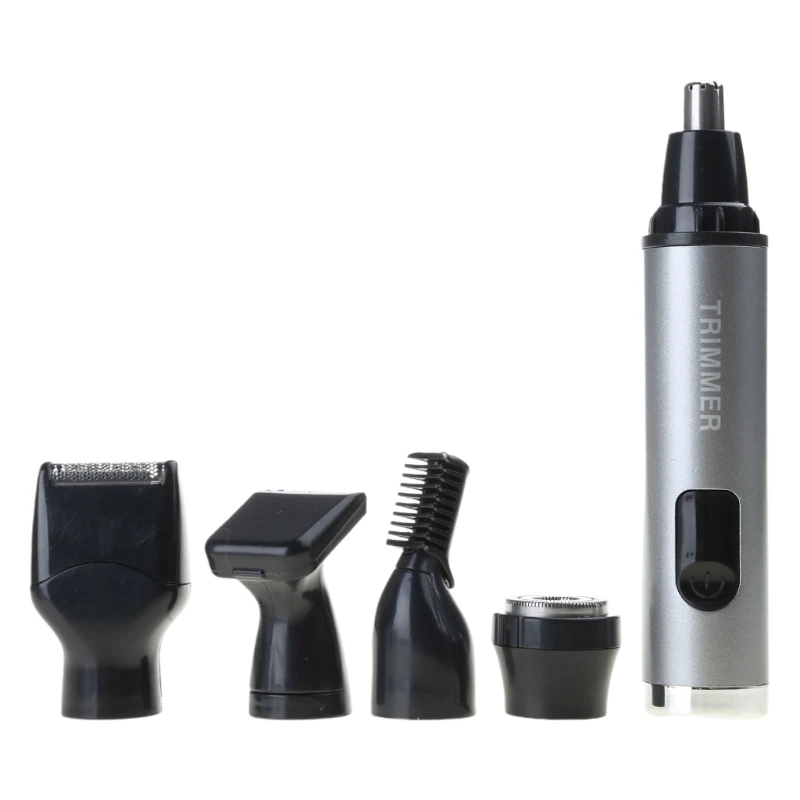 เครื่องมือดูแลเครา 5 in 1 เครื่องมือโกนหนวดไฟฟ้าเครื่องโกนหนวดกันน้ำ ABS Texture