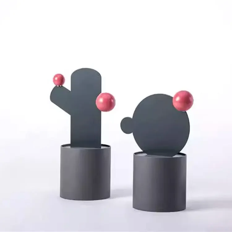 Современная простая модель комнаты Fei Пион кактус орнамент офис продаж ins ветер детский сад декоративный шкаф мягкое украшение