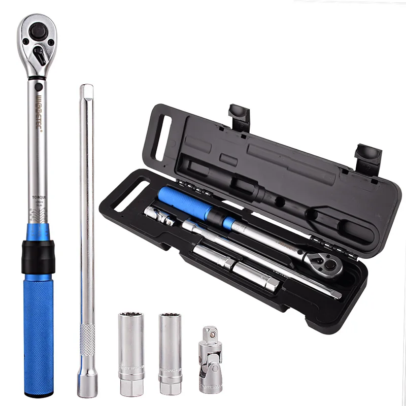 

Newest Tool Machinery 3/8 Inch 10-60nm High Precision Strong Torsion Car Repair Adjustable Spark Plug Torque Wrench Set