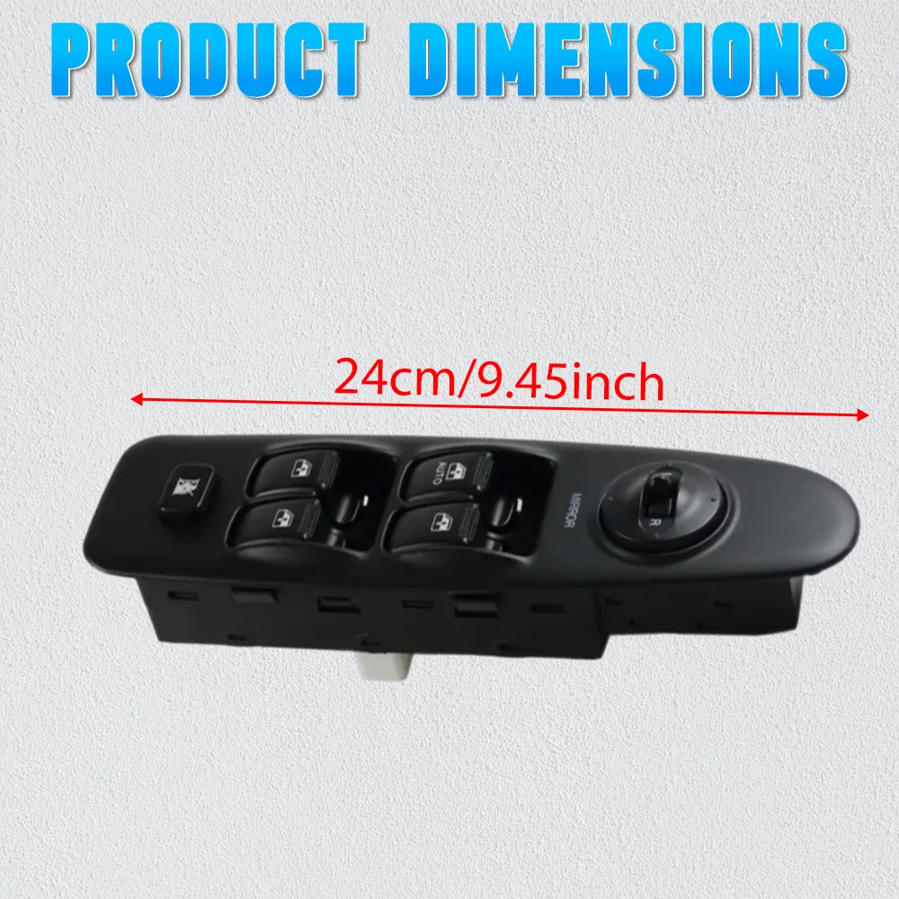 Front Left Power Window Control Switch Button 93570-2D300CA, 93570-2D100A For Hyundai Elantra / Avante XD 2000-2006