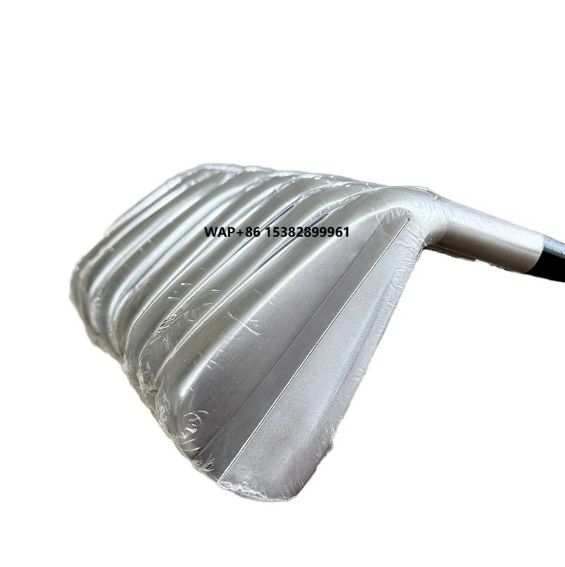 

Set of Forged Stainless Steel Right-Handed Golf Iron Clubs 4-PW Rubber Grip Black G-790 Wedges Set for Right Hand Users