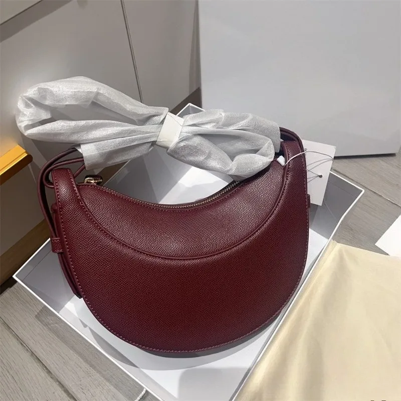 Высококачественная модная брендовая женская сумка в стиле ретро из натуральной кожи подмышками, седельная сумка, сумка через плечо, универсальная сумка ins