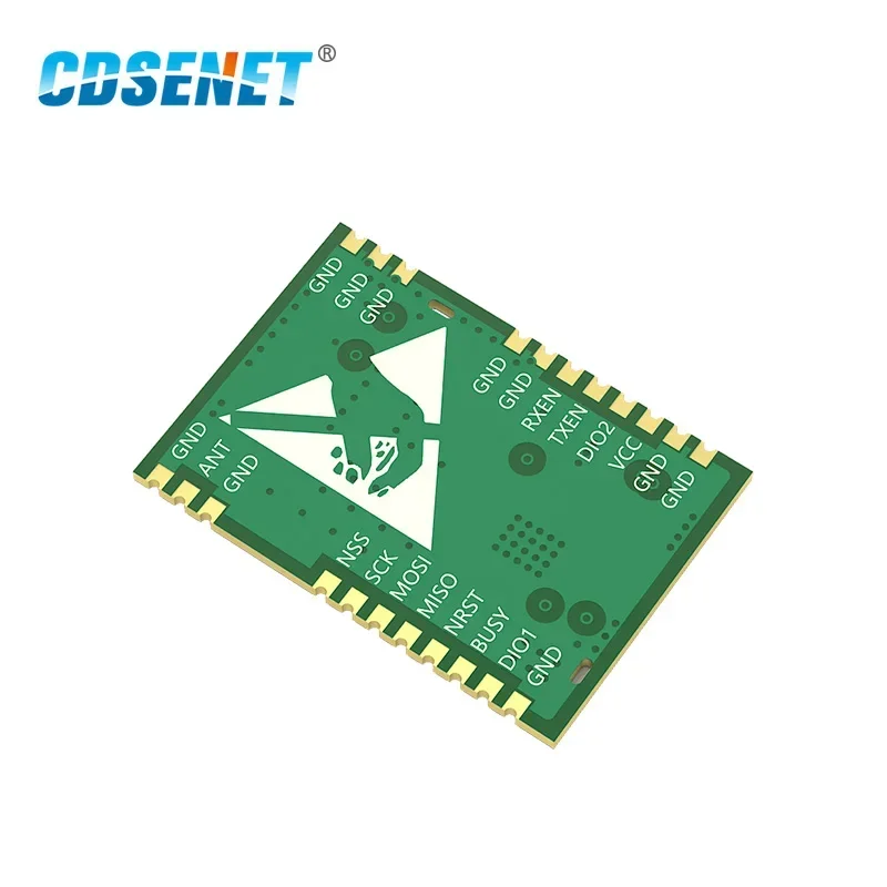 Imagem -04 - Módulo sem Fio rf Spi 22dbm 915mhz Smd Transmissor Receptor Iot Eletricidade E22-900m22shigh-precision Tcxo Pcs Cdsenet-sx1262