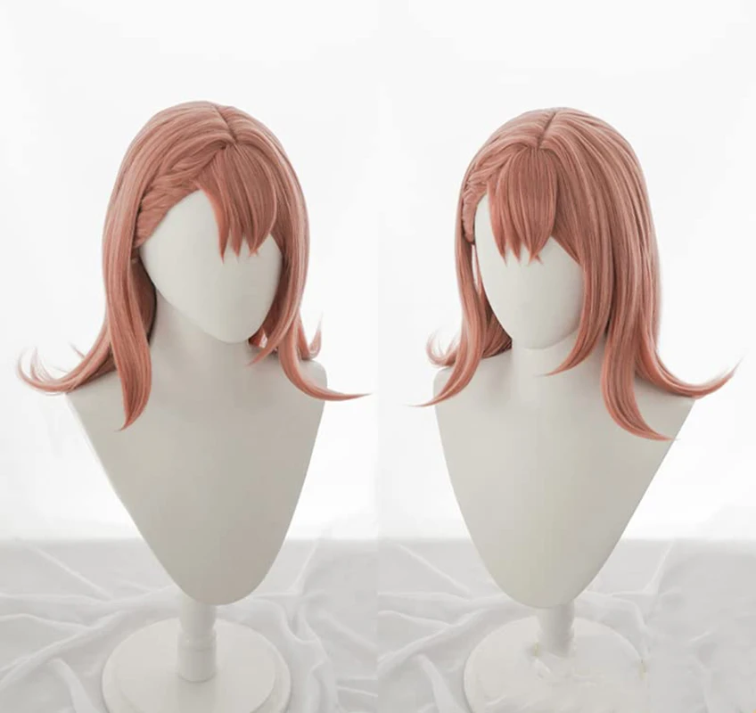 Hanasato Minori Orange 40cm Cosplay Wig Project SEKAI COLORFUL STAGE! Heat Resistant Synthetic Hair Hanasato Minori