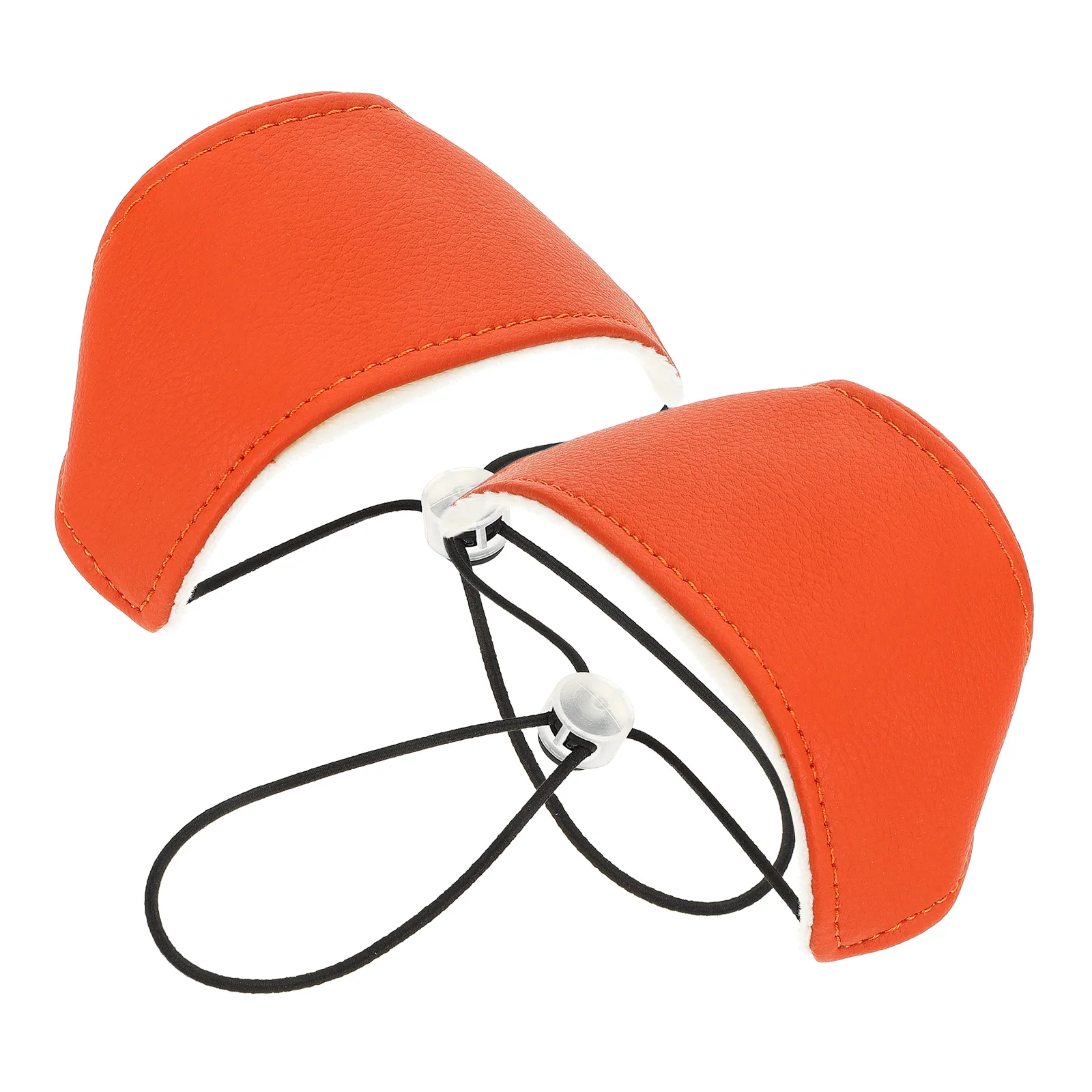 

2 Pcs Anti Wear Shoe Cover Rubber Heel Protectors Universal Microfiber High Shoes Driving Protection Adjustable Long