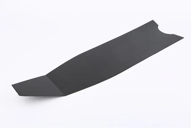 Long Carbon Fiber Diving Fins 3K Black Twill Plain Lattice Freediving Flippers with TPR/LF Foot Pocket for Underwater Diving