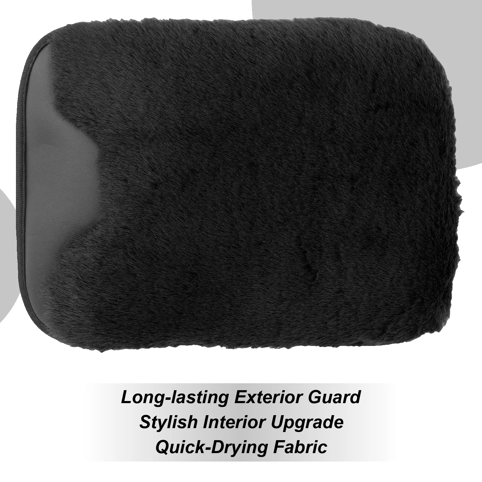 Arm Rest Cover For Car Pad Plush Automotive Center Console Arm Rest Cushion For Car For Truck Interior Vehicle Women Men Office
