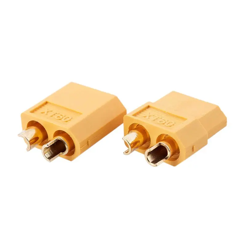 ABIJ-25 Pairs RC XT60 Male & Female PAIR Battery Connector + Heat Shrink