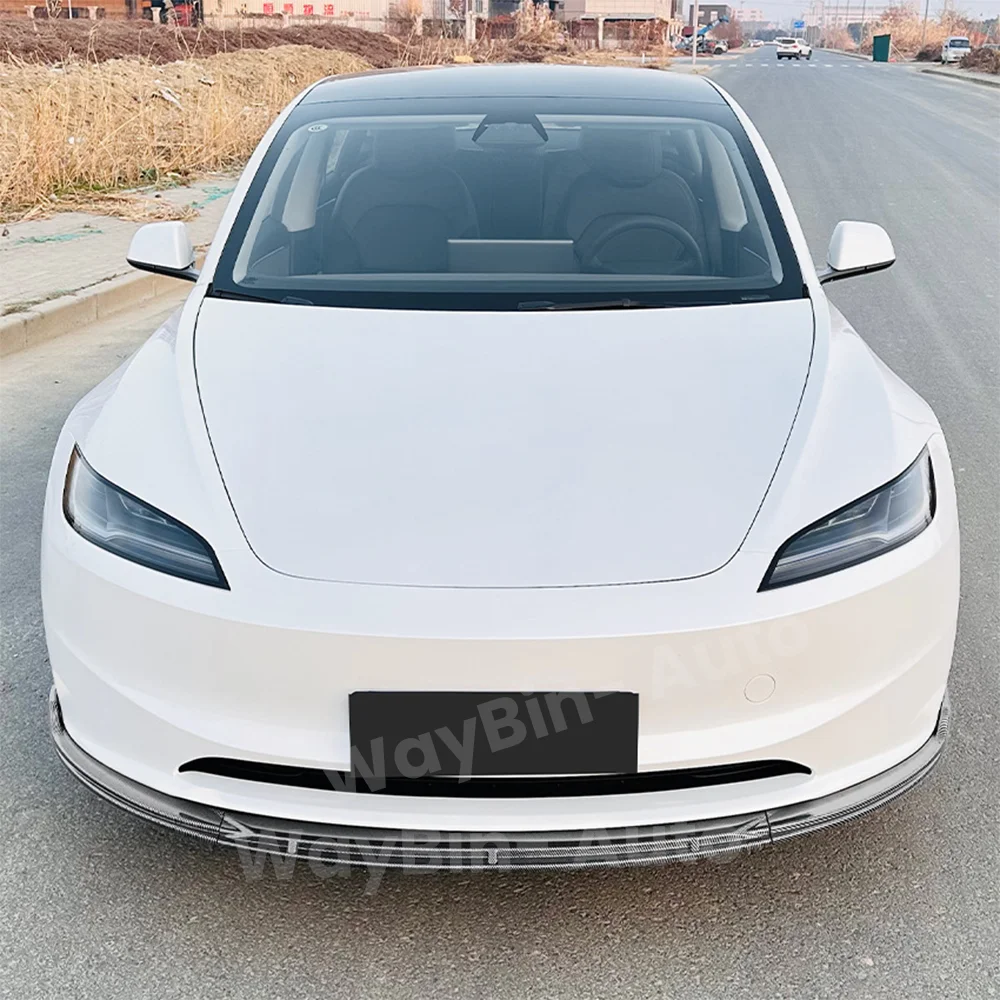 Equator For Tesla Model 3 Highland Body Kits Carbon Fiber Rear Diffuser Side Spillter Spoiler Bumper Lip Tesla 2023 2024 Tuning