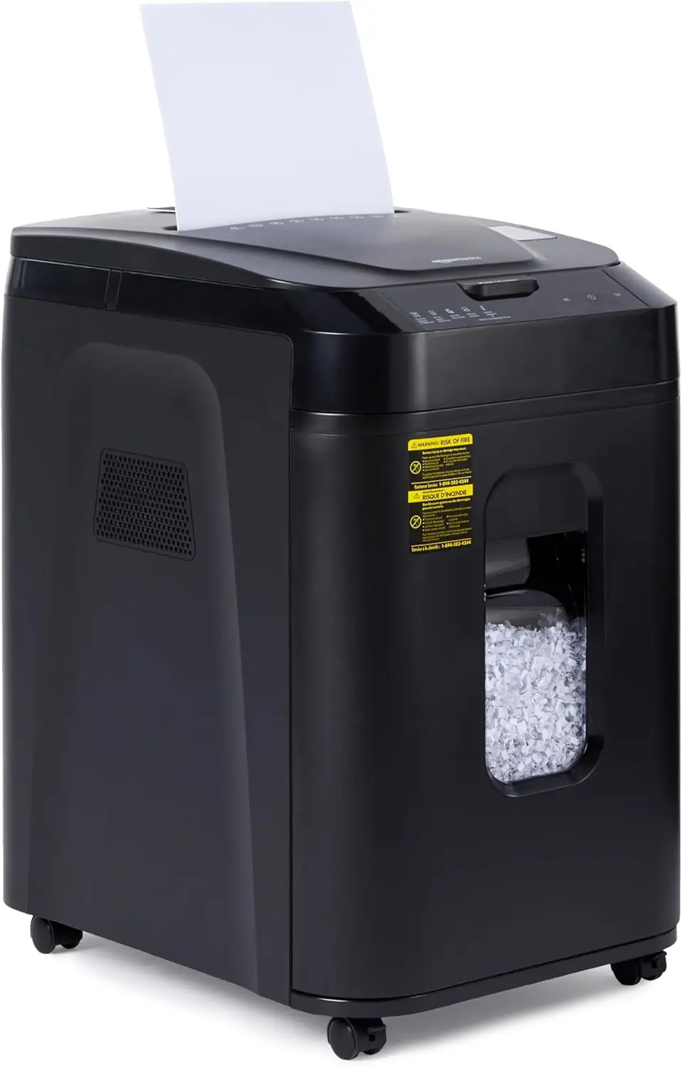 150 Sheet Autofeed Micro Cut Paper Shredder, Black