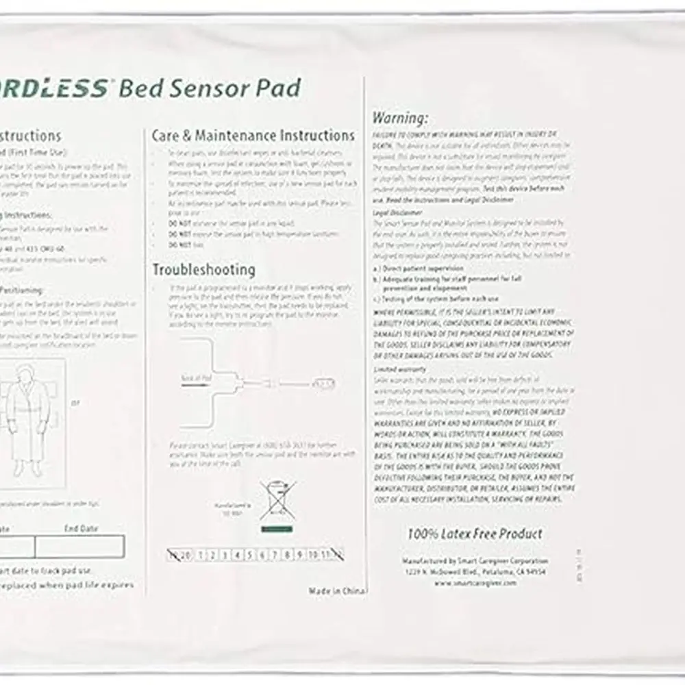 Wireless Bed Alarm …