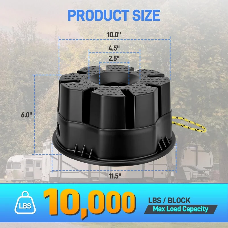 Bloque de nivelación para remo - Travel Van Accessories reseña y precio