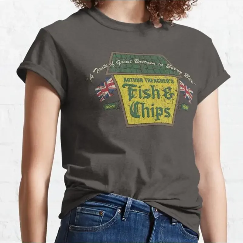 Arthur Treachers Fish Amp Chips Classic T Shirt