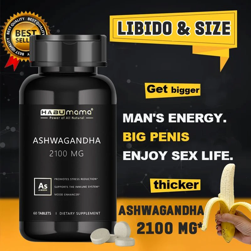 Best erections capsules, Male Enlargement Pills, Men's Energizer, Size & Stamina, Natural Ashwagandha Tablet