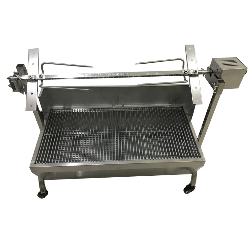 Stainless steel kebab grill BBQ Barbecue Grill  rotary grill Picnic Burner Camping Barbecue mutton / goat /  chicken  barbecue