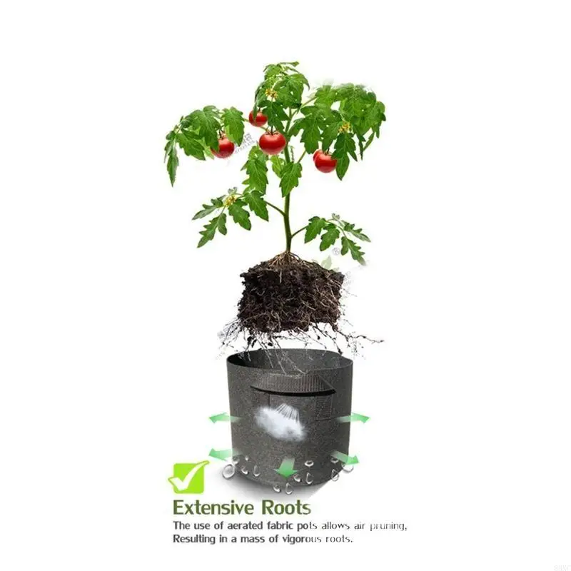 

83xc 5pcs/Set прочные пакеты для саженцев для садового патио балконы