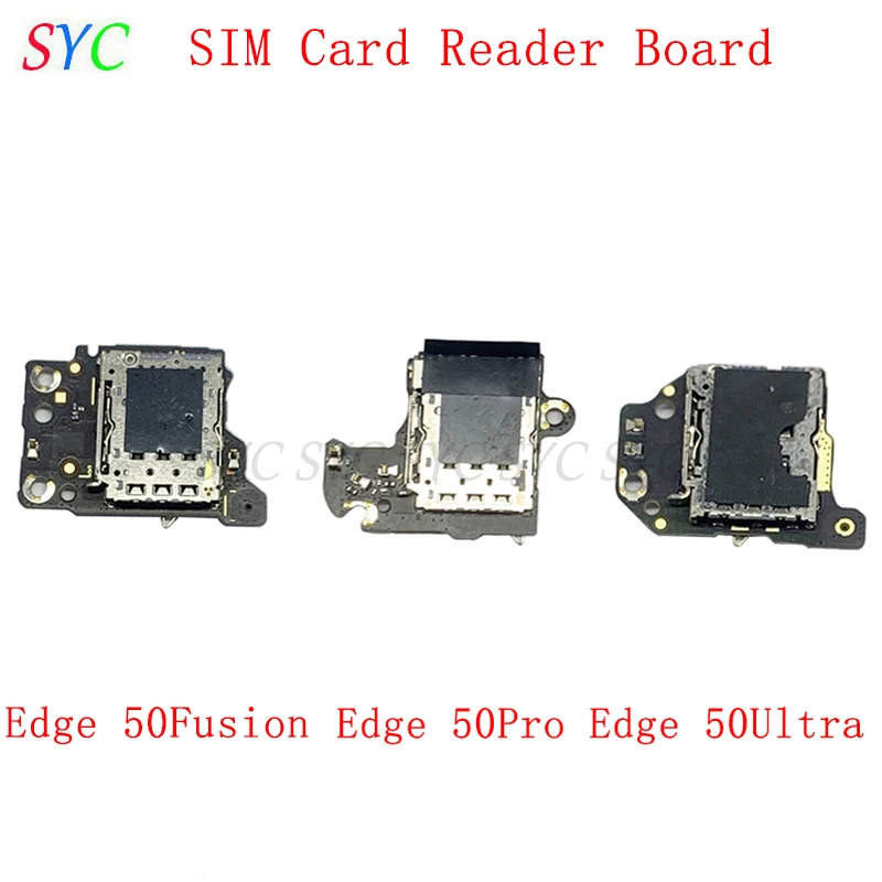 

SIM Card Reader Board Flex Cable Connector For Motorola Edge 50 Pro Edge 50 Ultra Sim Card Reader Repair Parts