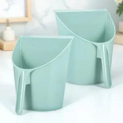 

2Pcs Convenient Dustpan Polished Surface Sturdy Trustworthy Multiuse for Office and Party Cleaning Mini Cleaning Shovel