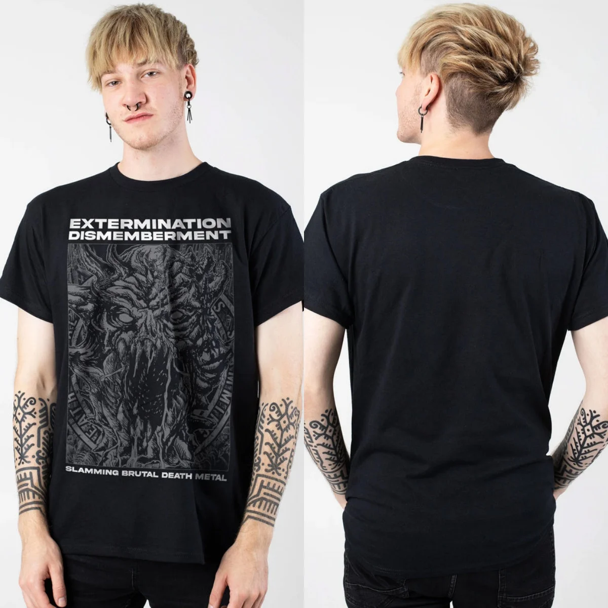 Rare Extermination Dismemberment Graphic Cotton T-shirt Unisex Summer Short Sleeve Fashion Brand Tee Luxury Casual Vintage Tees view 6