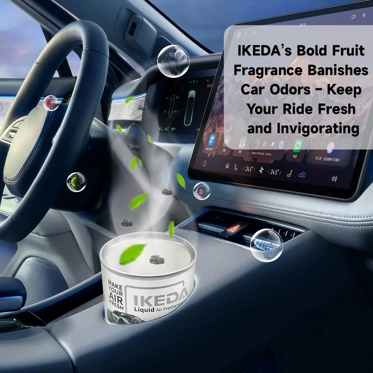 New Car scent Car Air Fresheners Perfume Car Odor Eliminator Long-Lasting Auto Aromatherapy Home Wardrobe Deodorant Supplies