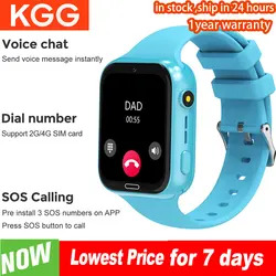 Kids 4G Smart Watch Games Video Call Camera SOS Waterproof Location WIFI LBS Location Call Back Children Smart Phone Clock Gifts