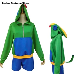 Leon Cosplay Legendary Hoddies Brawler Outfit Uniform Anime Unisex Top Shorts Halloween Party Role play Doujin Clothes