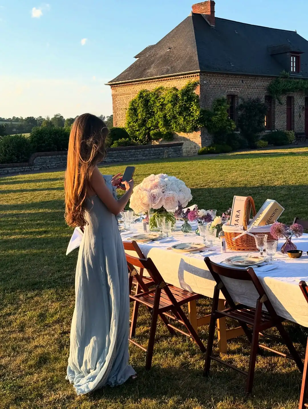 Vestidos de Noche bohemios con tirantes finos, color azul claro, con volantes y abertura lateral de encaje, estilo Vintage elegante para mujer, vestido de graduación personalizado