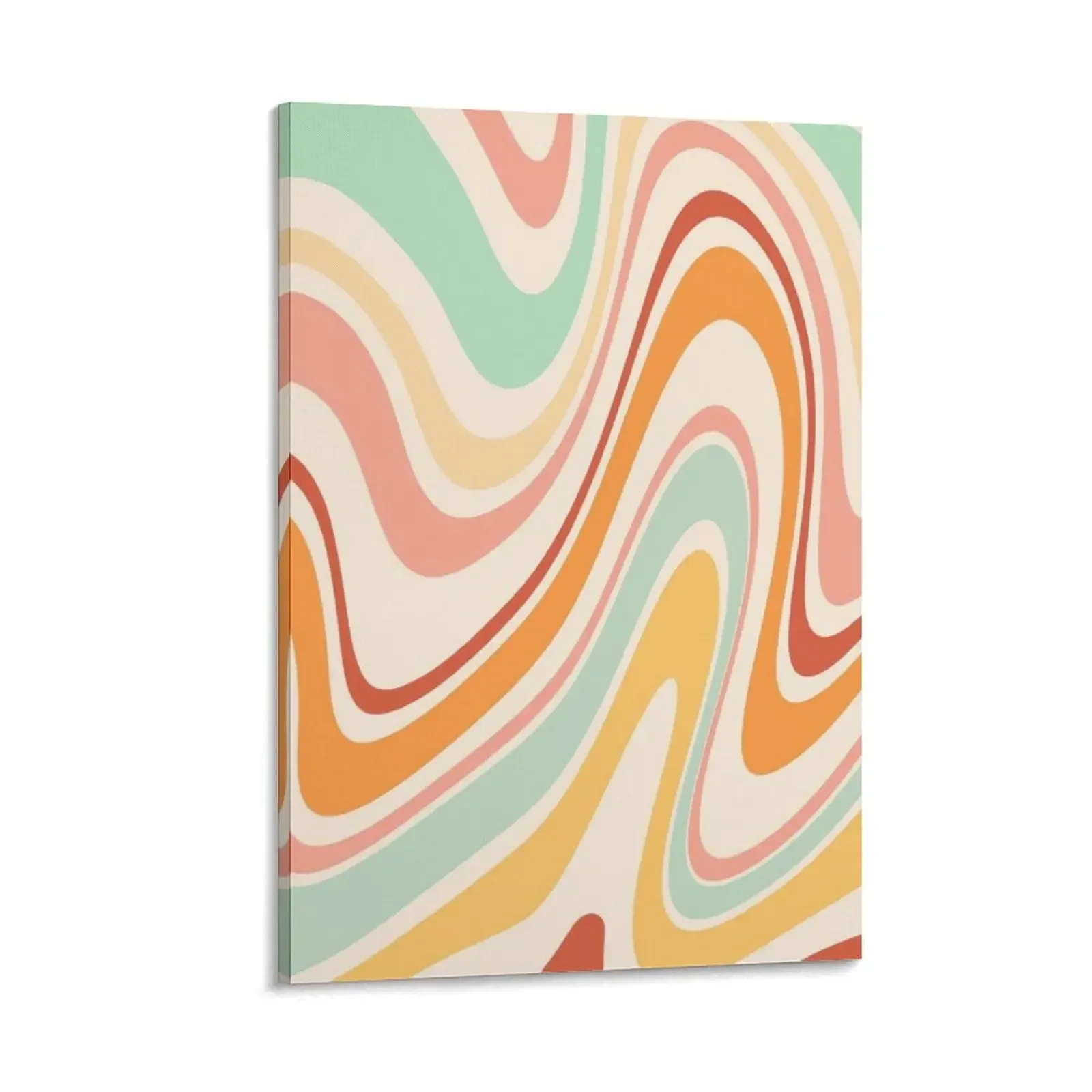 

Boho Abstract Colorful Pattern Canvas Painting poster anime Decorative painting for bedroom wall frame for living room