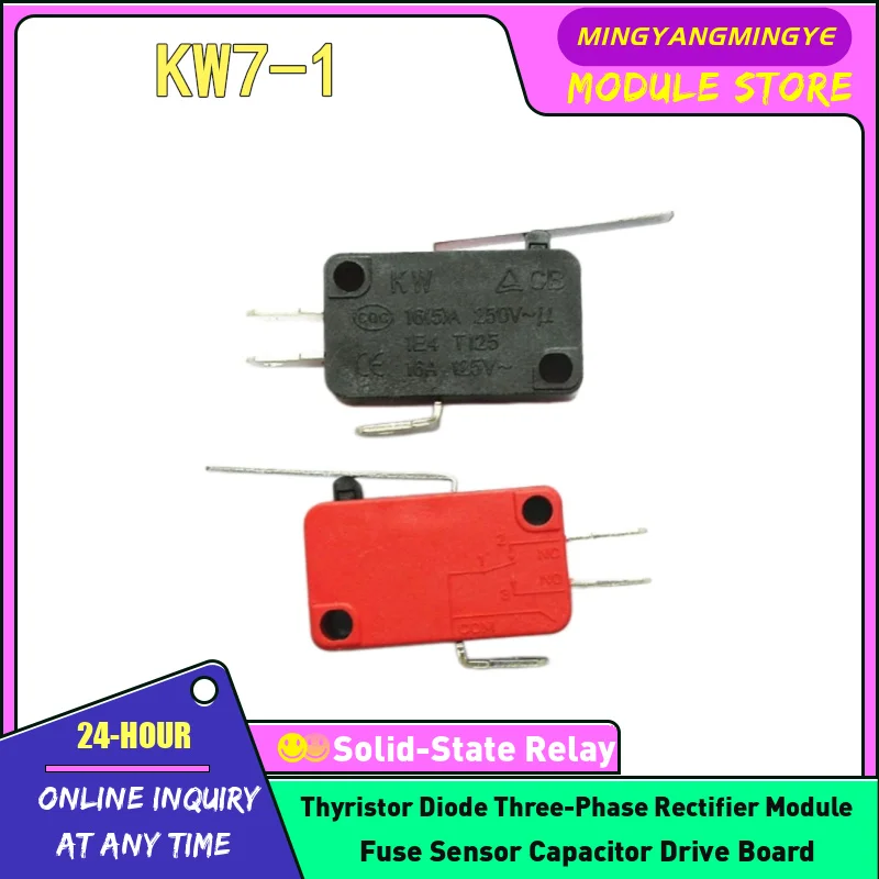 10PCS KW7-0 KW7-1 KW7-1I KW7-2 KW7-3 Micro Switch NEW IN STOCK